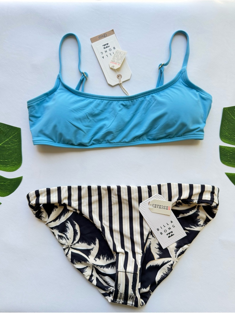 🏝Billabong Sol Searcher Skinny Top & Palm Side Lowrider🏝